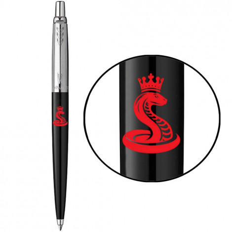 Ручка шариковая Parker JOTTER Originals ZODIAC Black CT BP Королевская Змея крас. 15632_Z4031u