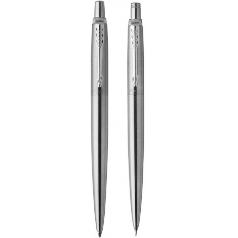 Набор Parker JOTTER Stainless Steel CT BP+PCL (шариковая ручка + карандаш)