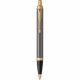 Ручка кулькова Parker IM Grey Lacquer GT BP блістер 21 136