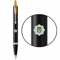 Ручка кулькова Parker IM SPECIAL Black GT BP Емблема МВС 22032_P0010u