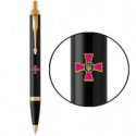 Ручка кулькова Parker IM ARMY Black GT BP Емблема ЗСУ 22032_W0010u
