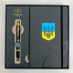 Набір Parker IM UKRAINE Black GT BP Тризуб синьо-жовт. (кулькова ручка + блокнот Parker)