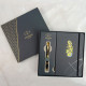 Набор Parker IM UKRAINE Black GT BP Цветы (шариковая ручка + блокнот Parker)