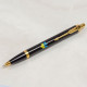 Ручка шариковая Parker IM UKRAINE Black GT BP Трезубец сине-желт. 22032_T0016u