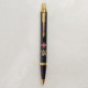 Ручка кулькова Parker IM ARMY Black GT BP Емблема ЗСУ + Тризуб ЗСУ (золотий) 22032_W1015u