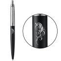 Ручка кулькова Parker JOTTER ZODIAC Bond Street Black CT BP Червоний кінь 16232_Z502w