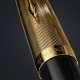 Набір Parker PARKER 51 Deluxe Black GT FP18 F (перова ручка + шкір.чохол)