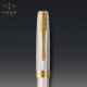 Набір Parker SONNET Silver Mistral GT FP18 F (перова ручка + шкір.чохол)