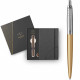 Набір Parker JOTTER XL Matt Gold CT BP (кулькова ручка + блокнот Parker)