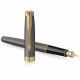 Набір ручок Parker SONNET Black Lacquer GT FP+BP (перова + кулькова)