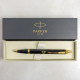 Ручка кулькова Parker IM ZODIAC Black GT BP Вогняний кінь 22032_Z501y