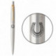 Ручка кулькова Parker JOTTER DESIGN Stainless Steel GT BP Щаслива підкова 16032_R106b