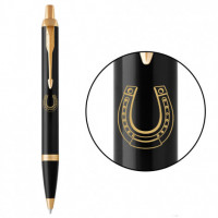 Ручка шариковая Parker IM DESIGN Black GT BP Счастливая подкова 22032_R106y
