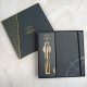 Набір Parker JOTTER XL Matt Gold CT BP (кулькова ручка + блокнот Parker)