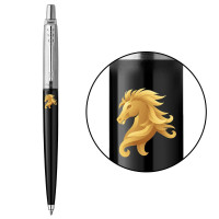 Ручка кулькова Parker JOTTER Originals ZODIAC Black CT BP Золотий кінь 15632_Z5030u
