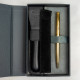 Набор Parker SONNET SE Cisele Gold GT BP (шариковая ручка + бархат.чехол + кож.чехол)