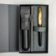 Набір Parker PARKER 51 Deluxe Black GT FP18 F (перова ручка + шкір.чохол)