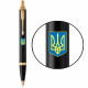 Набор Parker IM UKRAINE Black GT BP Пылающий Трезубец (шариковая ручка + блокнот Parker)