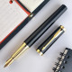 Набор Parker INGENUITY Black Lacquer GT FP F (перьевая ручка + блокнот Parker)