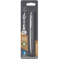 Ручка кулькова Parker JOTTER XL Monochrome Grey CT BP блістер 12 736