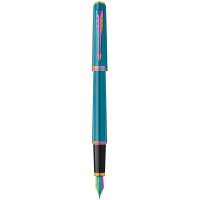 Ручка Parker MERIDIAN Teal Lacquer RBT FP F 41 211