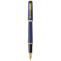 Ручка перьевая Parker MERIDIAN Blue Lacquer GT FP F 40 311