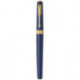 Ручка перова Parker MERIDIAN Blue Lacquer GT FP F 40 311
