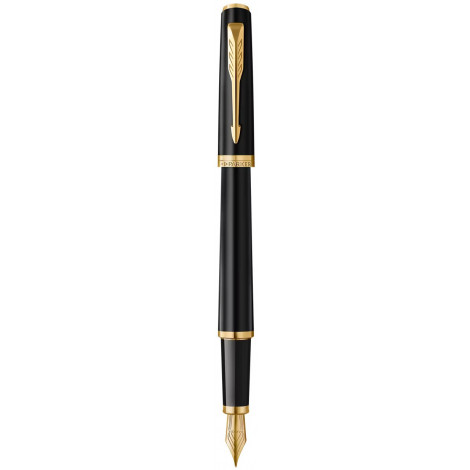 Ручка Parker MERIDIAN Matte Black Lacquer GT FP F 40 411