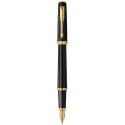 Ручка перьевая Parker MERIDIAN Matte Black Lacquer GT FP F 40 411