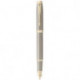 Ручка перьевая Parker IM 17 The Finishing Touch Sandstone CHT FP F 28 611