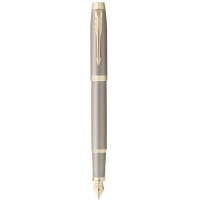 Ручка перьевая Parker IM 17 The Finishing Touch Sandstone CHT FP F 28 611