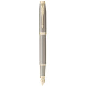 Ручка перьевая Parker IM 17 The Finishing Touch Sandstone CHT FP F 28 611