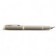 Ручка перьевая Parker IM 17 The Finishing Touch Sandstone CHT FP F 28 611