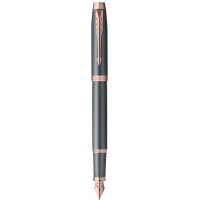 Ручка перьевая Parker IM 17 The Finishing Touch Slate PGT FP F 28 711