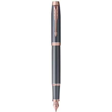 Ручка перьевая Parker IM 17 The Finishing Touch Slate PGT FP F 28 711