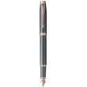 Ручка перьевая Parker IM 17 The Finishing Touch Slate PGT FP F 28 711