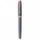 Ручка перьевая Parker IM 17 The Finishing Touch Slate PGT FP F 28 711