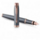 Ручка перьевая Parker IM 17 The Finishing Touch Slate PGT FP F 28 711