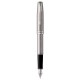 Набор перьвая ручка SONNET 17 Stainless Steel CT FP M + записная книжка в подар.уп. 84 212b18
