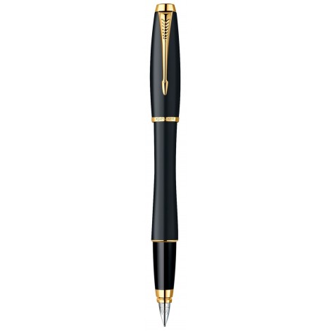 Ручка перова Parker URBAN Muted Black GT FP 20 212Ч