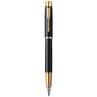 Ручка перьевая Parker IM Black GT FP 20 312Ч