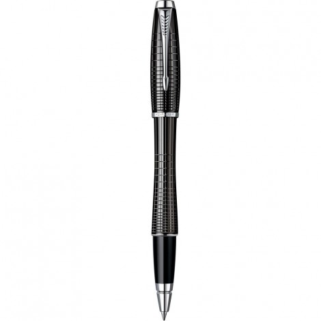Ручка-роллер Parker URBAN Premium Ebony Metal Chiselled RB 21 222Ч
