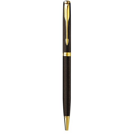 Кулькова ручка Parker Sonnet Slim Chiselled Chocolate GT BP 85 431B