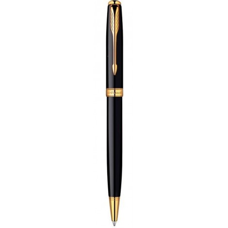 Ручка кулькова Parker SONNET Black Lacquer GT BP 85 832