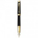 Ручка перьевая Parker Premier Black Lacquer GT FP18 F 89 712