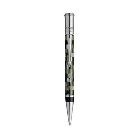 Ручка шариковая Parker Duofold Check Green PT BP 91 232G