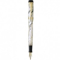 Ручка перьевая Parker DUOFOLD Pearl and Black FP18 F 97 612Ж