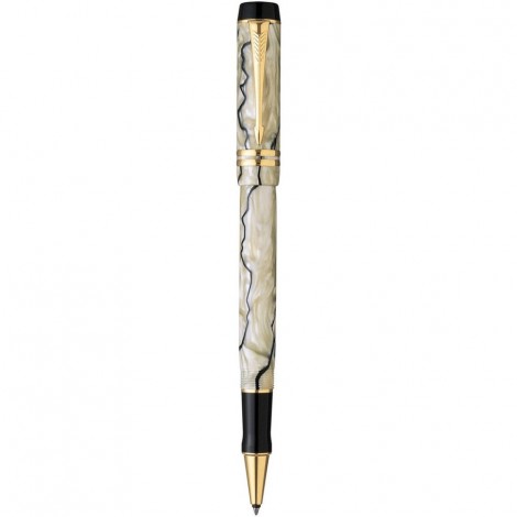 Ручка-роллер Parker Duofold Pearl and Black NEW RB 97 622Ж