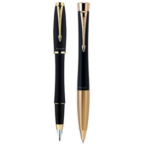 Набір Parker Urban Muted Black GT FP + BP (перова ручка + кулькова ручка)