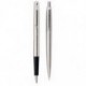 Набор Parker Jotter Stainless Steel CT FP+PCL (перьевая ручка + карандаш)